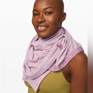 Lululemon Vinyasa Scarf Heathered Pink Taupe